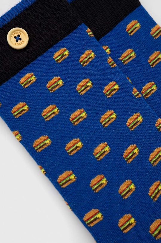 Ponožky Cabaia SOKFW2122.LOUIS.MANON.4 modrá AW22