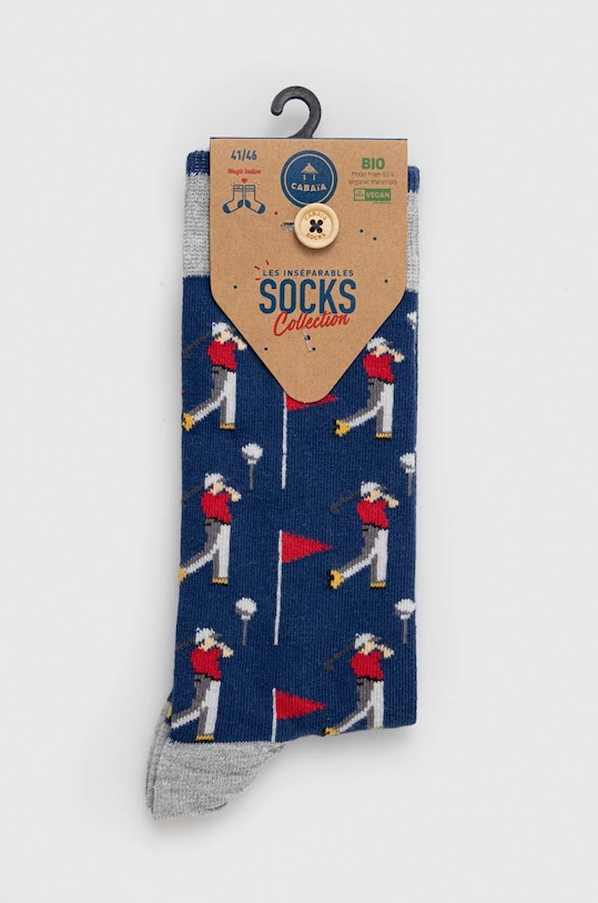 Дрехи Чорапи Cabaia SOKW22.EMMANUEL.ROSE.41 тъмносин