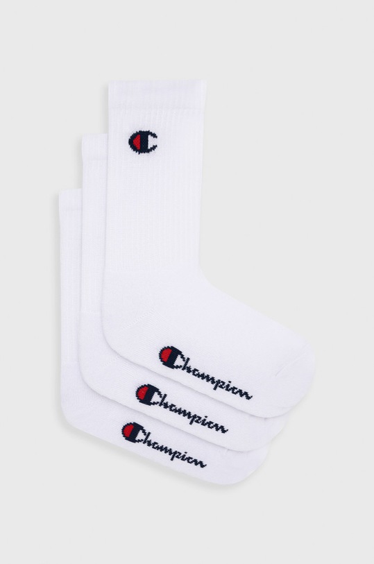 Champion skarpetki 3-pack skarpetki długie biały U24558