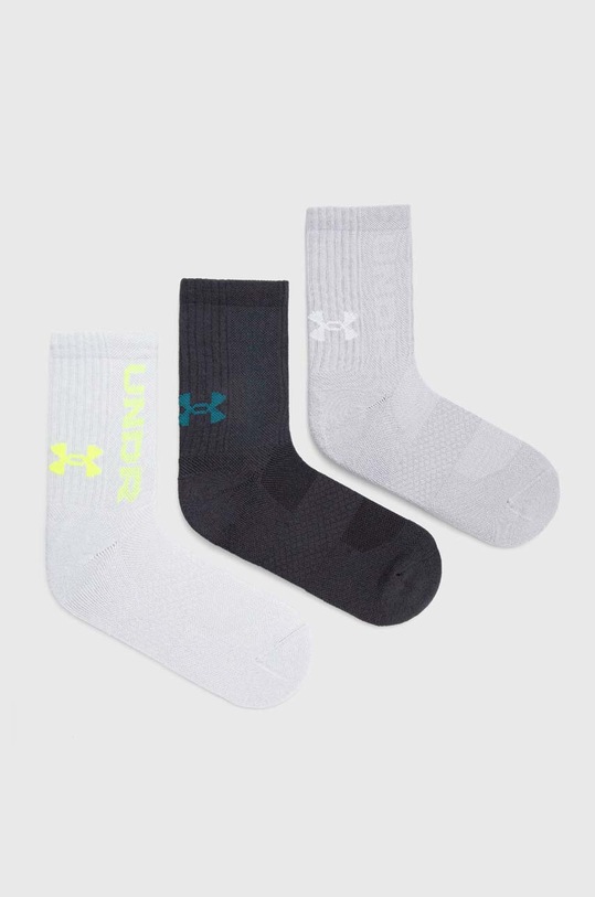 Under Armour sosete 3-pack sosete lungi gri 1373084