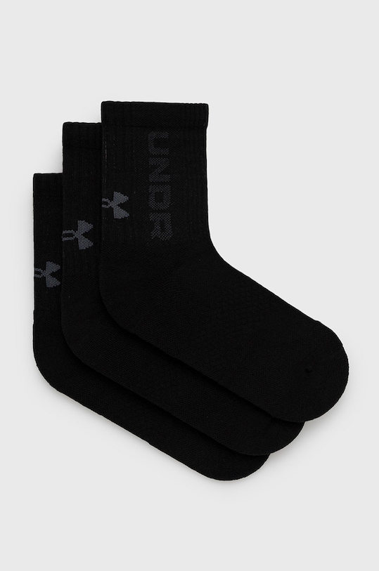 Under Armour skarpetki 3-pack skarpetki długie czarny 1373084