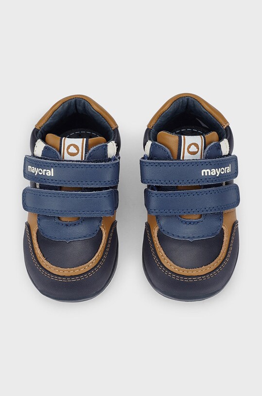Mayoral sneakersy skórzane dziecięce 42338.58B.Baby granatowy AW22