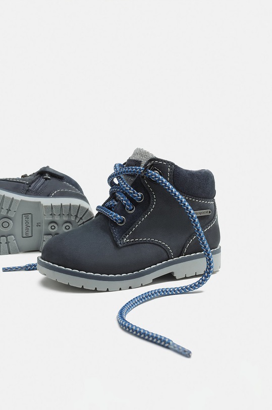 Mayoral scarpe invernali in pelle bambino/a blu navy 42342.60A.Baby