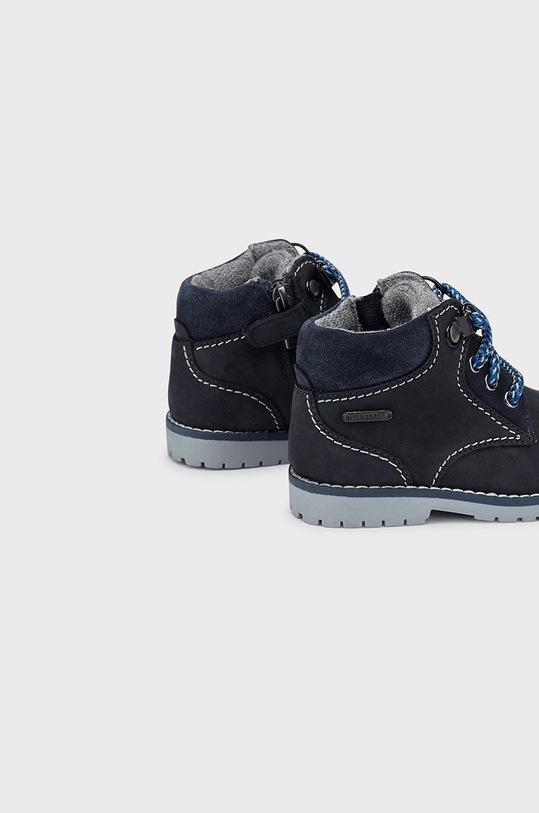Mayoral scarpe invernali in pelle bambino/a 42342.60A.Baby blu navy