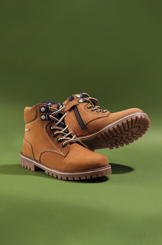 Mayoral pantofi din piele intoarsa pentru copii 44342.60B.Mini maro AW22
