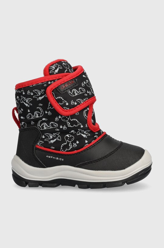 Geox cizme de iarna copii imitatie de piele negru B263VE.0CEFU.20.23