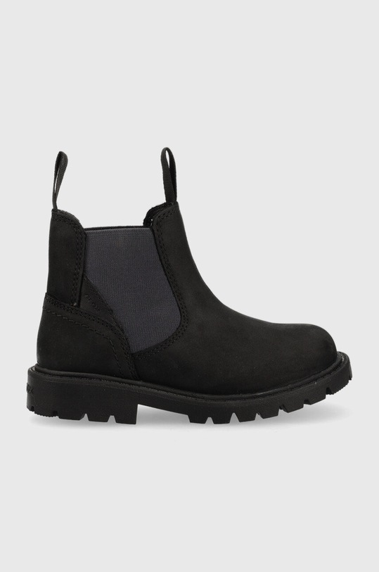 Geox cizme chelsea din piele intoarsa usor izolat negru J16FAA.00045.26.27