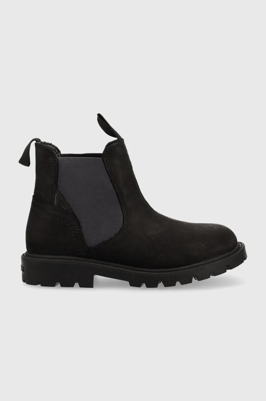 Geox cizme chelsea din piele intoarsa usor izolat negru J16FAA.00045.28.35