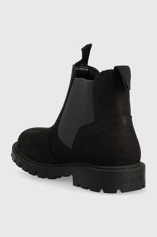 Băieți Geox cizme chelsea din piele intoarsa J16FAA.00045.28.35 negru