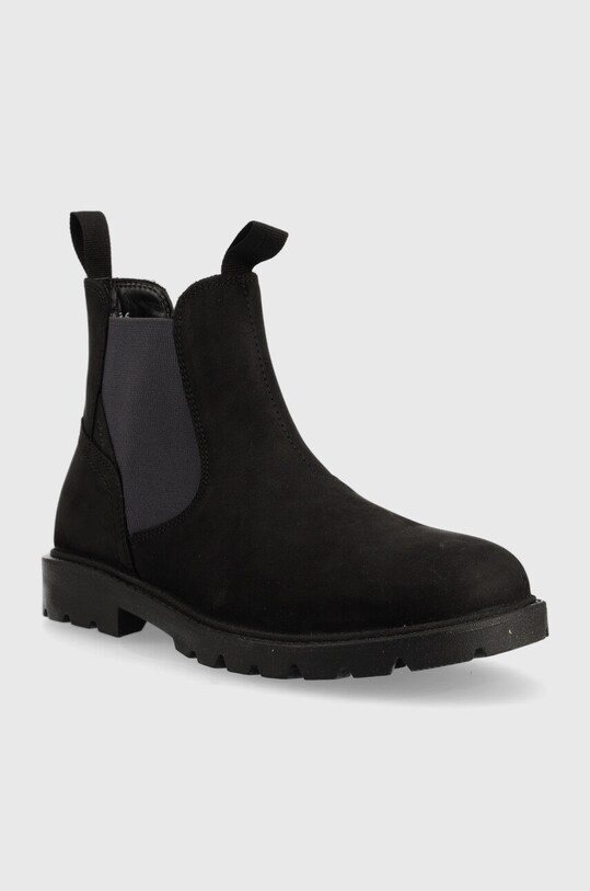 Geox cizme chelsea din piele intoarsa J16FAA.00045.36.39 negru AW22