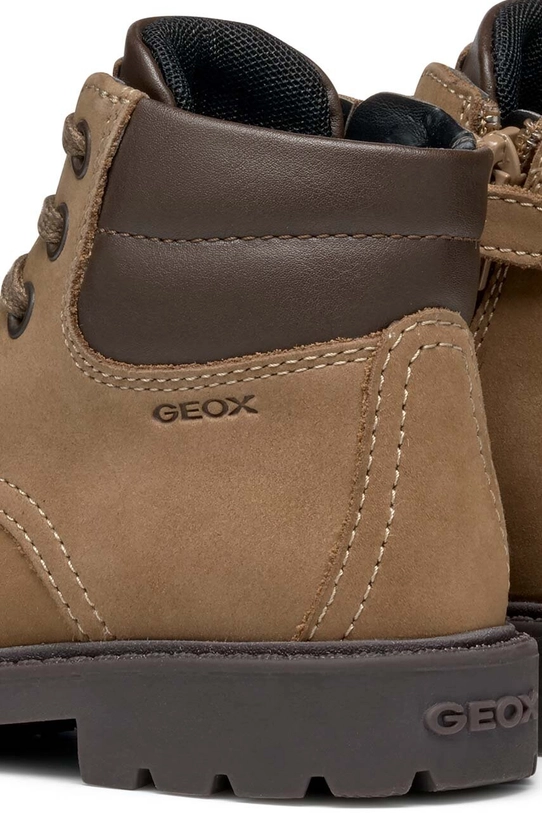 Geox pantofi din piele intoarsa pentru copii J16FAB.032BC.26.27 bej