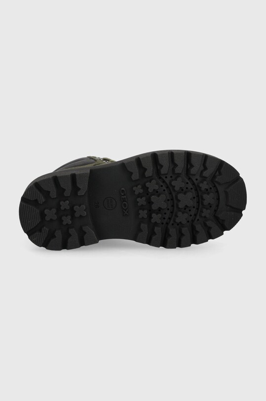 Geox pantofi din piele intoarsa pentru copii J16FAB.032BC.26.27 verde