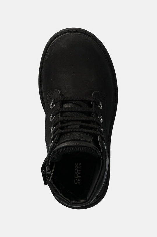 Dětské semišové boty Geox černá J16FAB.032BC.26.27