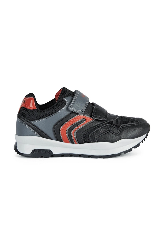 Geox sneakersy dziecięce imitacja skóry licowej czarny J0415A.0BUCE.28.35