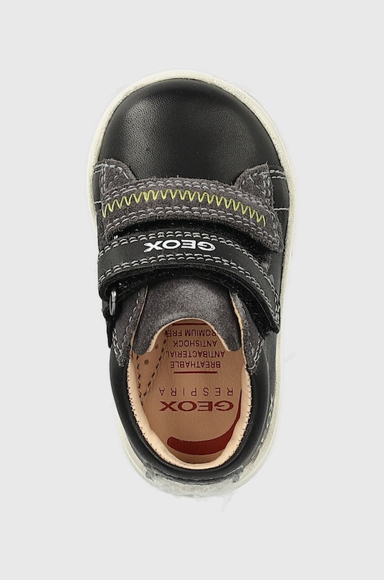 Geox półbuty skórzane dziecięce Biglia czarny B264DB.08522