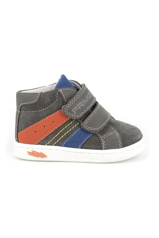 Primigi sneakers pentru copii piele întoarsă gri PLK.29033.B