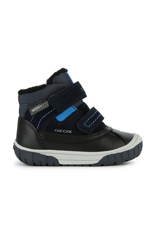 Geox cizme de iarna pentru copii imitatie de piele bleumarin B162DB.022FU.20.23