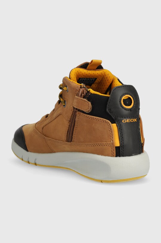 Chłopiec Geox sneakersy dziecięce J04CYA.0CL11.28.35 brązowy
