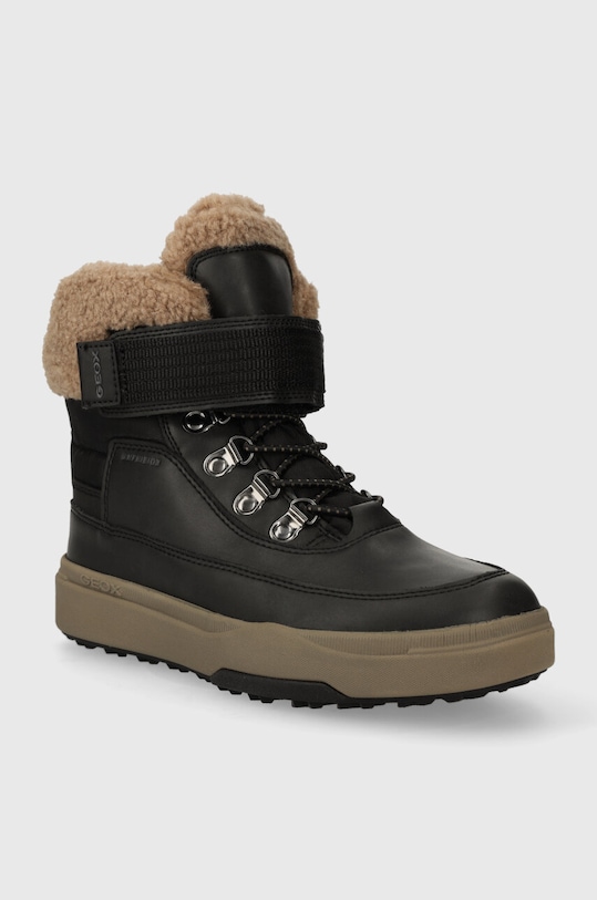 Detské zimné topánky Geox J26D8A.0MEFU.36.39 čierna AW23