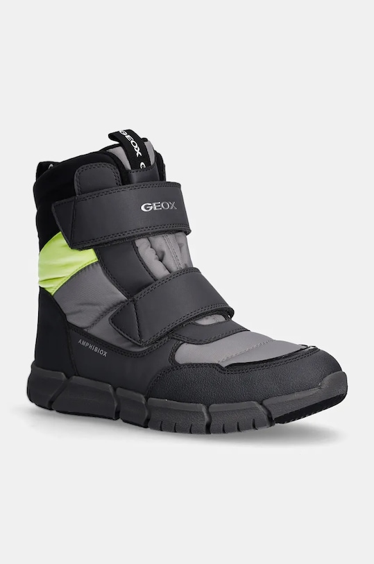 Dětské sněhule Geox imitace kůže šedá J169XC.0FU50.36.41