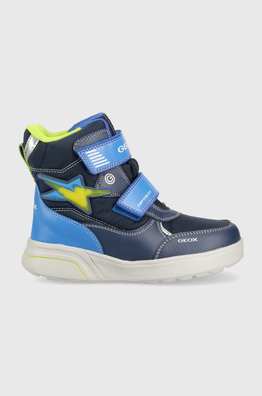 Geox buty zimowe dziecięce Sveggen imitacja skóry licowej granatowy J267UC.0FUFE.32.35