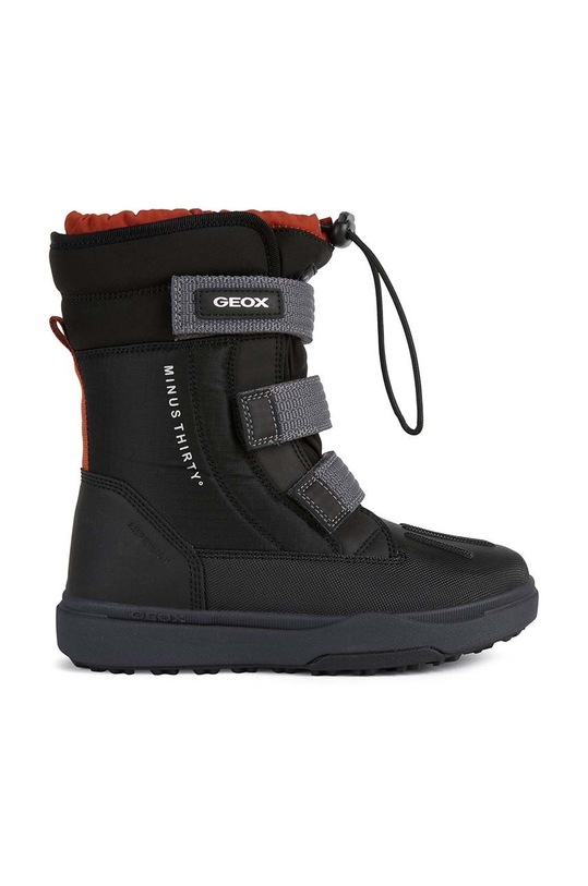 Geox buty dziecięce Bunshee Pg Abx imitacja skóry licowej czarny J26D8B.0FUME.28.35