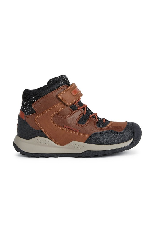 Geox buty dziecięce imitacja skóry licowej brązowy J16AEA.0FEFU.28.35
