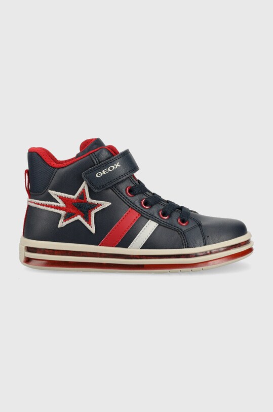 Geox sneakersy dziecięce imitacja skóry licowej granatowy J26FGB.054FU.32.35
