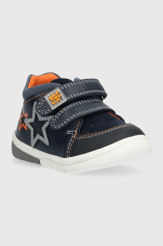 Garvalin incaltaminte din piele pentru copii 221305.19.23. bleumarin AW22