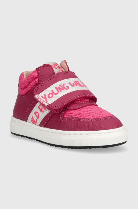 Garvalin sneakersy skórzane dziecięce 221330.24.27. różowy AW22
