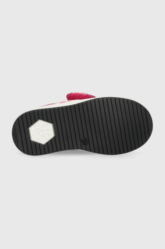 Garvalin sneakersy skórzane dziecięce 221330.24.27. różowy