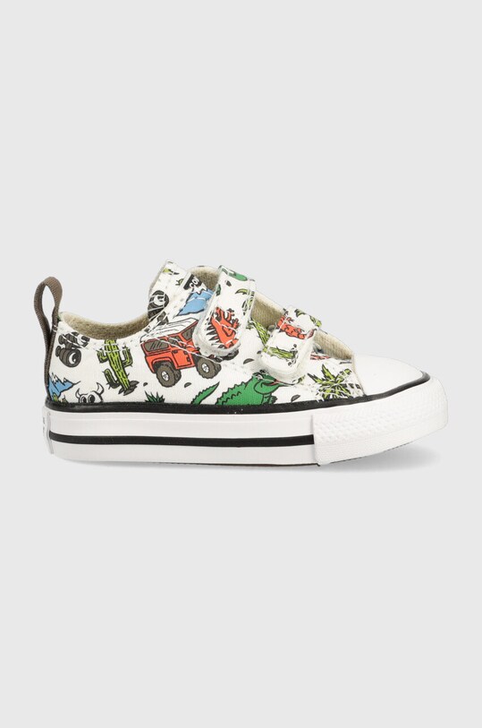 Παιδικά πάνινα παπούτσια Converse Chuck Taylor All Star 2v λευκό A02455C