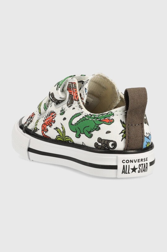 Αγορίστικα Παιδικά πάνινα παπούτσια Converse Chuck Taylor All Star 2v A02455C λευκό