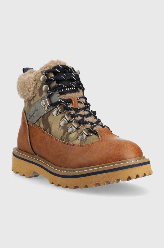 Pepe Jeans pantofi copii PBS50099 maro AW22