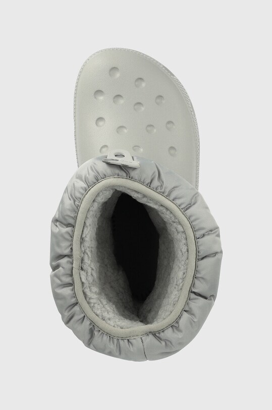 Crocs gyerek hótaposó szürke 207684.CROCS.CLASSIC.NEO.PUFF.BOOT.K