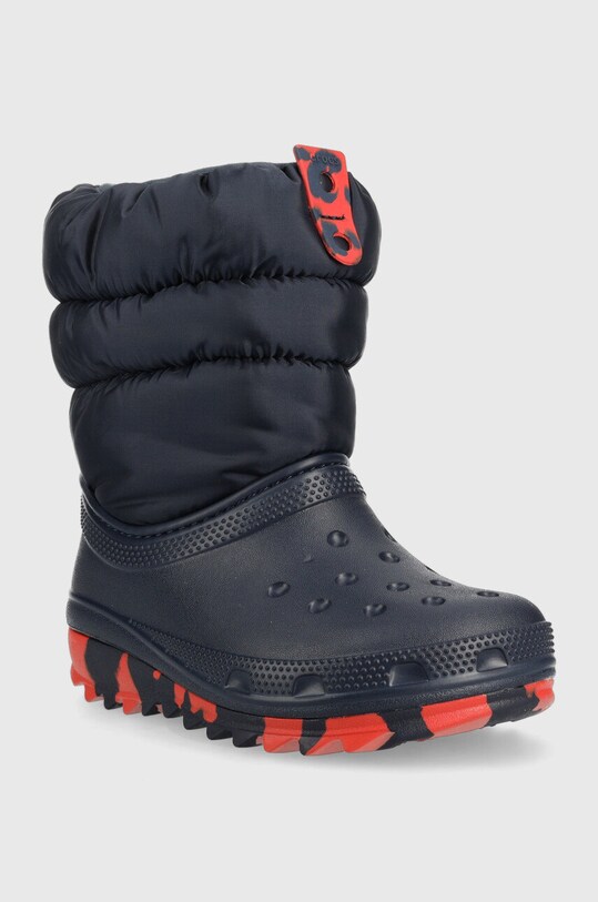 Crocs cizme de iarna copii 207684.CROCS.CLASSIC.NEO.PUFF.BOOT.K bleumarin AW22