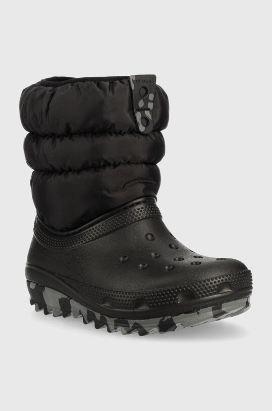 Детские сапоги Crocs 207684.CROCS.CLASSIC.NEO.PUFF.BOOT.K чёрный AW22