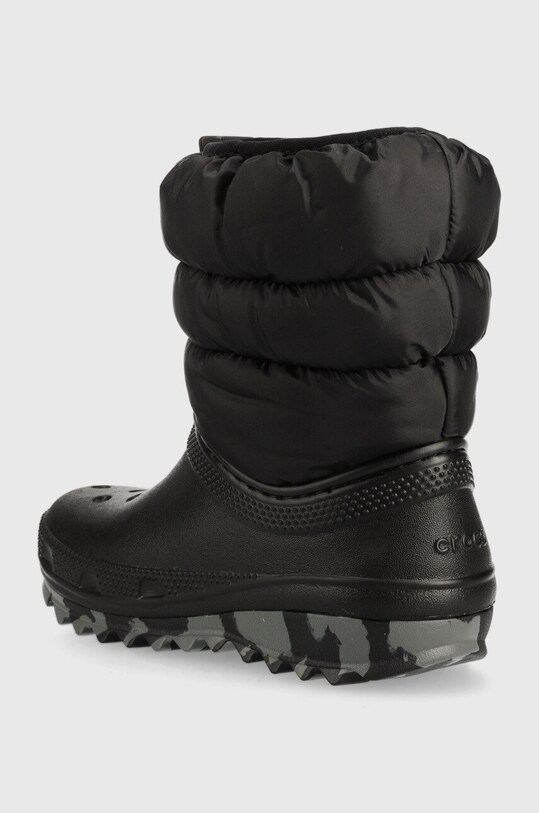 Мальчик Детские сапоги Crocs 207684.CROCS.CLASSIC.NEO.PUFF.BOOT.K чёрный