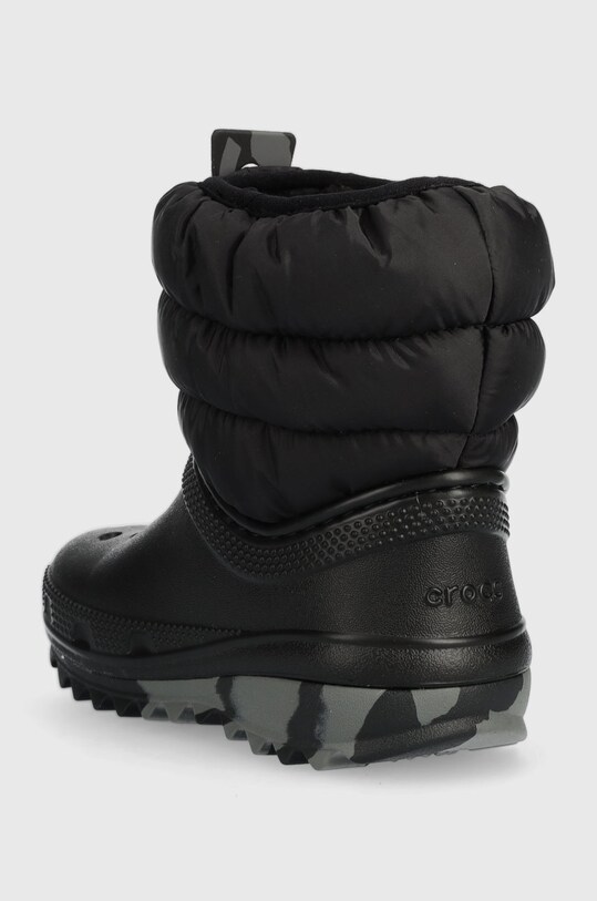 Мальчик Детские сапоги Crocs 207683.CROCS.CLASSIC.NEO.PUFF.BOOT.T чёрный