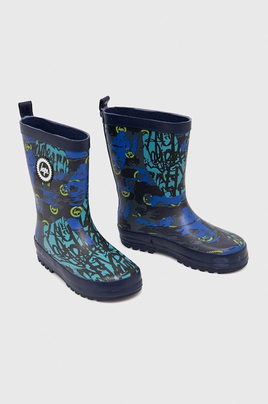 Παιδικές γαλότσες Hype YVLR.732 σκούρο μπλε AW22