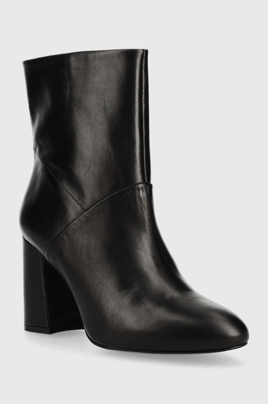 Sisley cizme de piele 8G9LWD00R.700 negru AW22