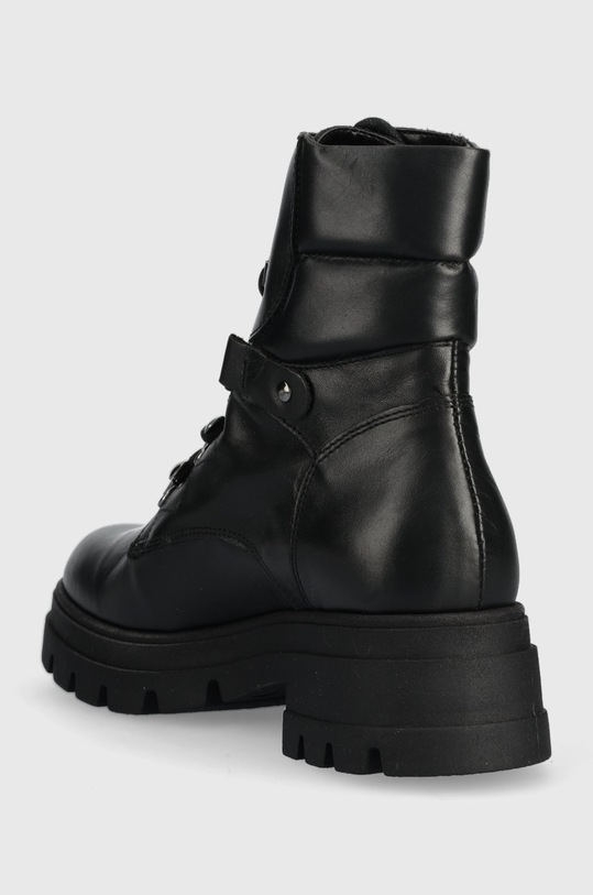Scarpe Sisley stivali da motociclista in pelle 8G9LWD00Y.700 nero