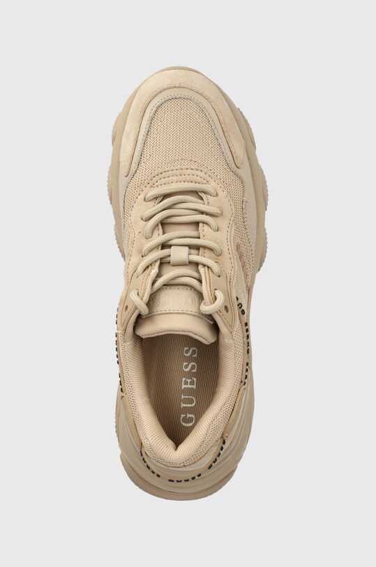 Guess sneakers MICOLA bej FL7MIC.LEA12.NUDE