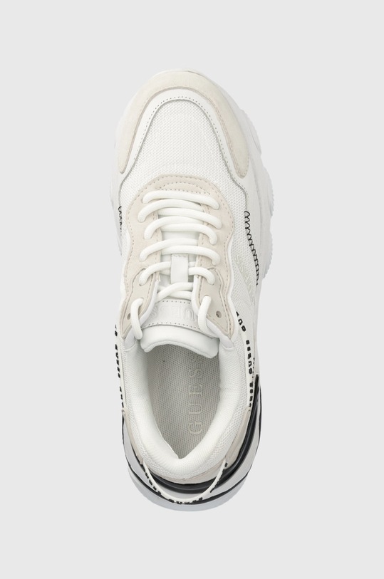 Guess sneakers MICOLA alb FL7MIC.LEA12.WHITE