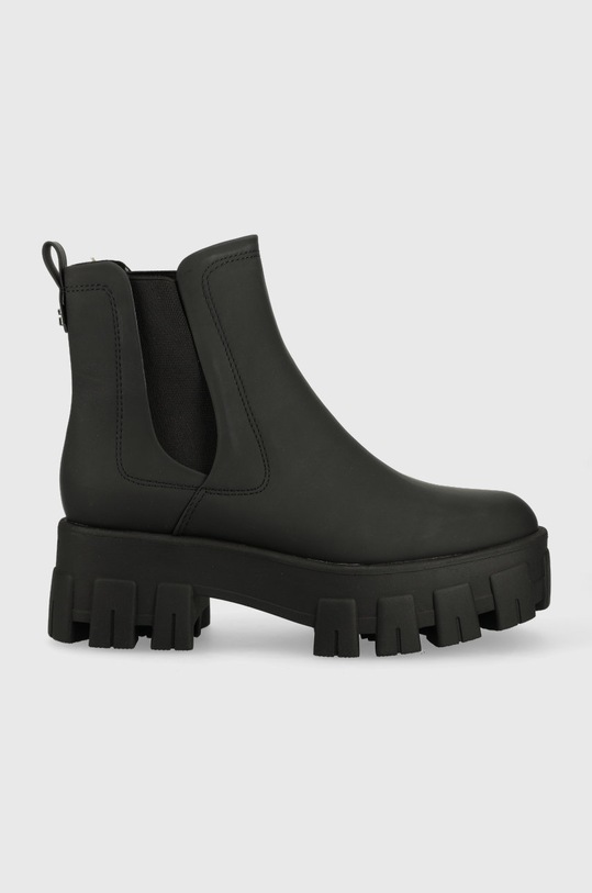 Gležnjače Guess Vaeda bez kopčanja crna FL7VAE.ELE10.BLACK