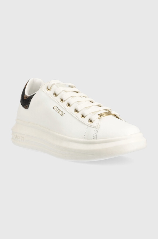 Guess sneakersy VIBO FL7RNO.FAL12.WHIBR biały AW22
