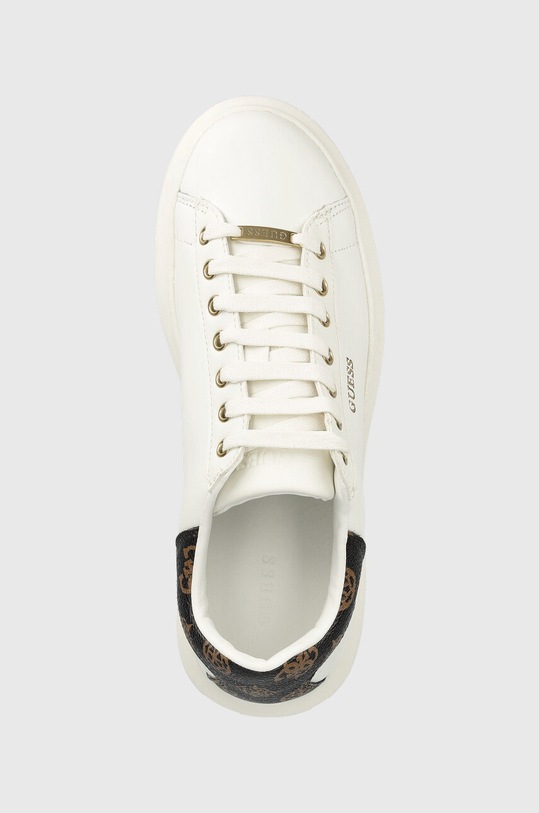 Guess sneakersy VIBO biały FL7RNO.FAL12.WHIBR