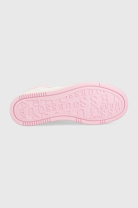 Guess sneakersy Basqet FL7BSQ.LEA12.WHIPI biały