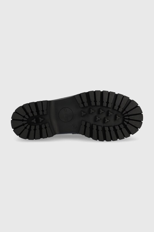 Kožne mokasinke Guess Ilary FL7ILR.LEA14.BLACK crna