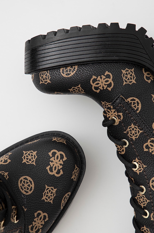 Guess botki Kalissa czarny FL7KSA.FAL10.BROCR